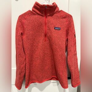 Patagonia W better sweater quarter zip size Medium
